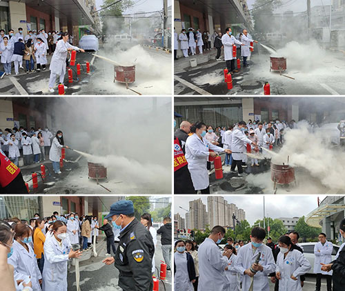 消除事故隐患 筑牢安全防线——我院开展消防安全培训及演练
